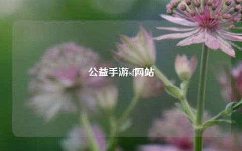 公益手游sf网站